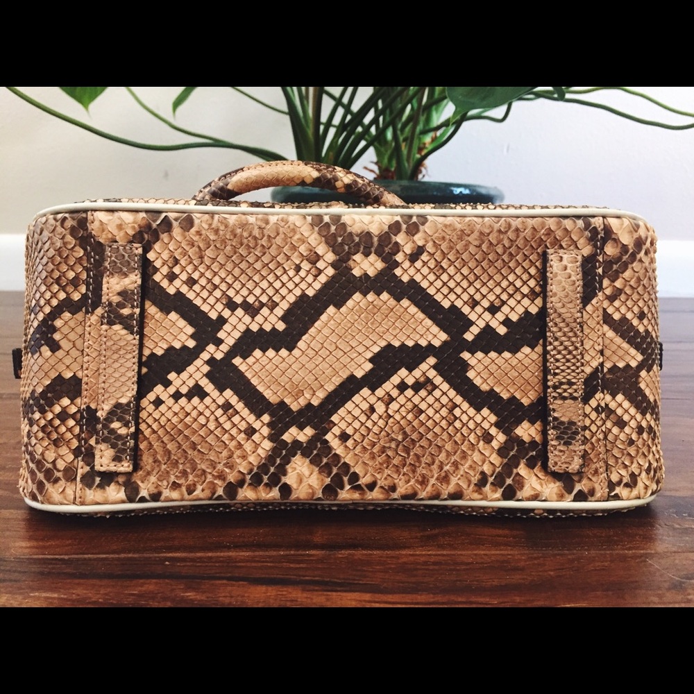 Authentic PRADA Python Snakeskin Handbag - Picture 4 of 8